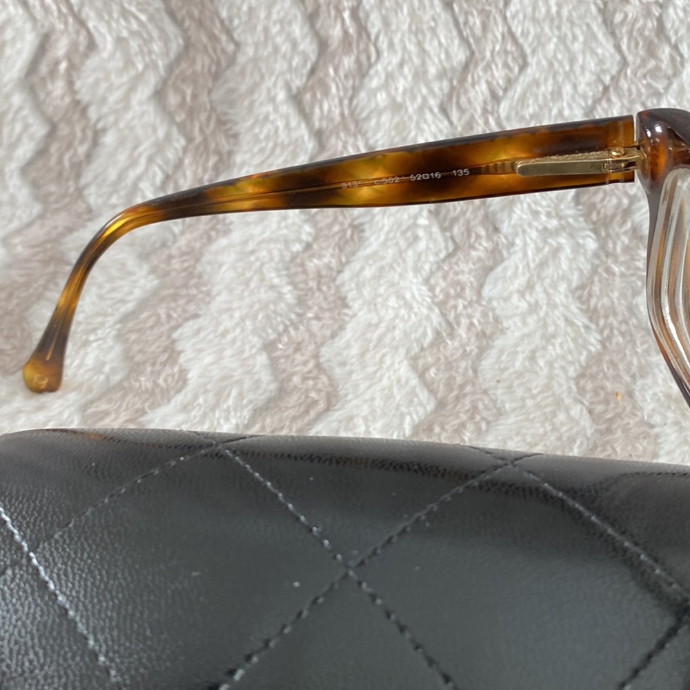 Chanel Tortoise Shell Frames With Prescription Le… - image 3